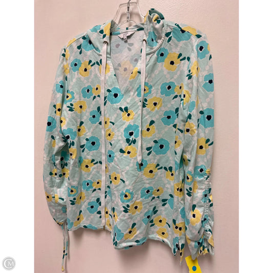 Top Long Sleeve By Crown And Ivy In Blue, Size: M