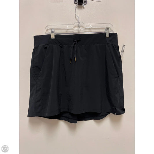Athletic Skort By All In Motion In Black, Size: L