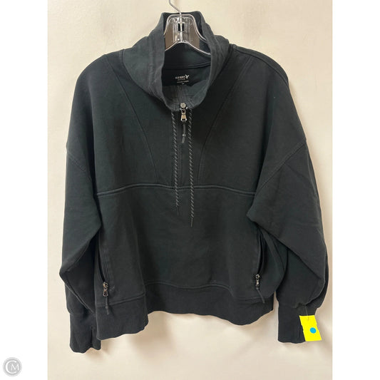 Athletic Sweatshirt Collar By Old Navy In Black, Size: 1x