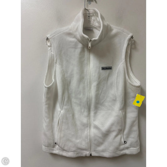 Vest Fleece By Columbia In White, Size: Xl