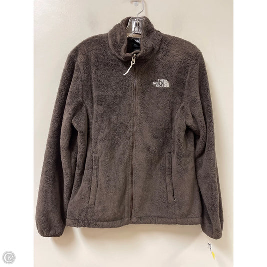 Athletic Jacket By The North Face In Brown, Size: M