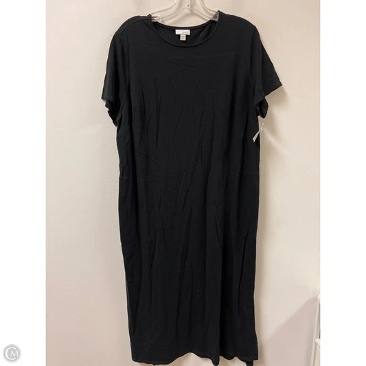 Dress Casual Maxi By Pure Jill In Black, Size: 2x