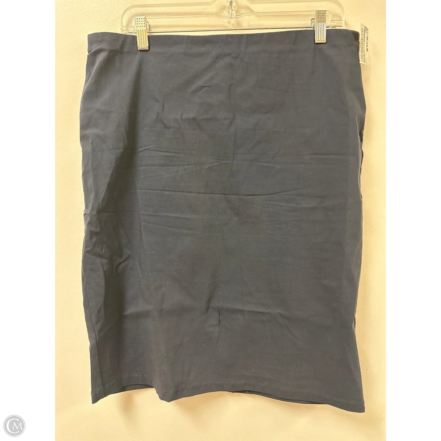 Skirt Midi By 89th And Madison In Navy, Size: L