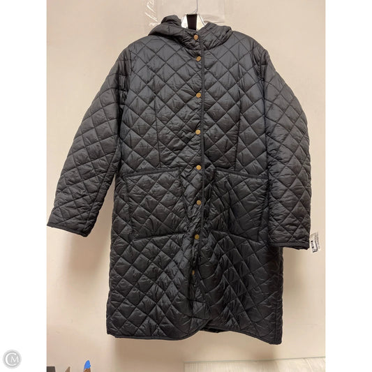 Coat Puffer & Quilted By St Johns Bay In Navy, Size: Xl