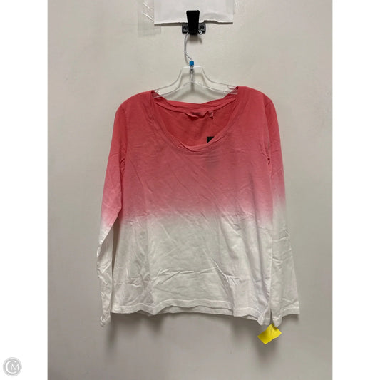 Top Long Sleeve By Candace Cameron Bure In Coral, Size: S
