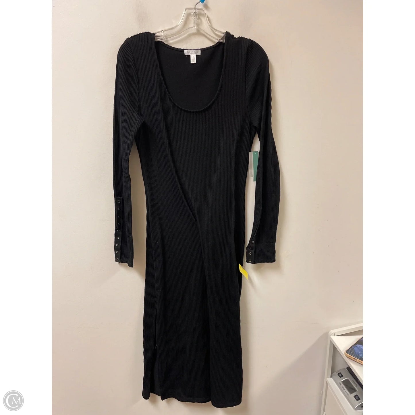 Dress Casual Midi By Abound In Black, Size: M
