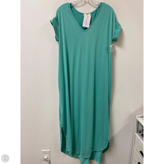 Dress Casual Maxi By Entro In Green, Size: M