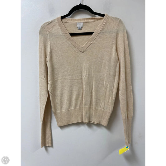 Sweater By A New Day In Cream, Size: Xs