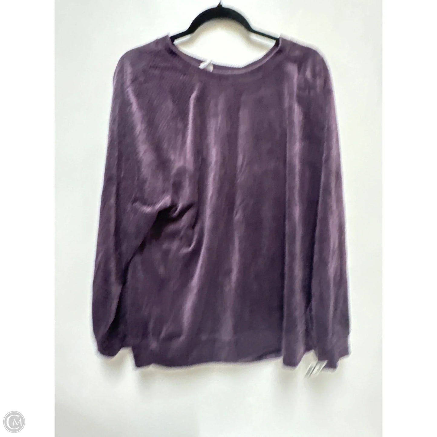 Sweater By Livi Active In Purple, Size: 2x