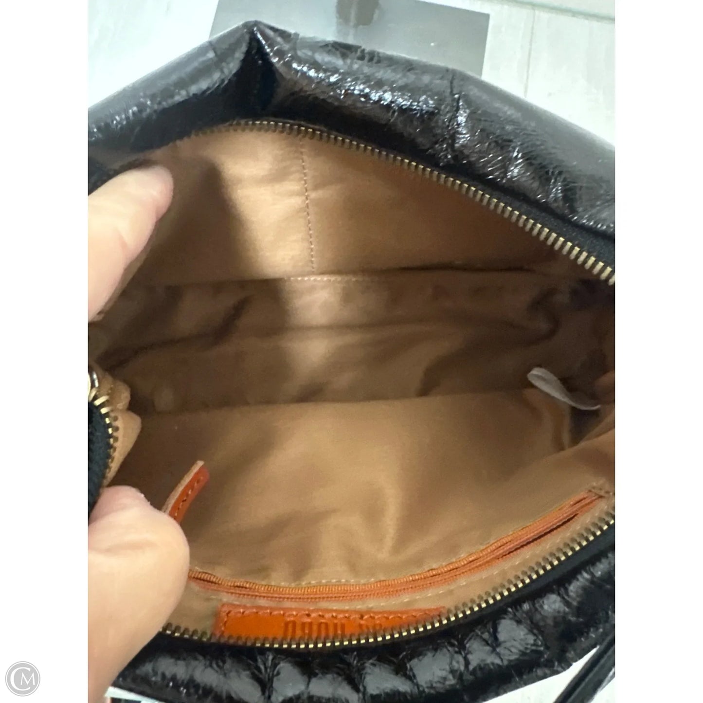 Handbag Leather By Hobo Intl, Size: Small