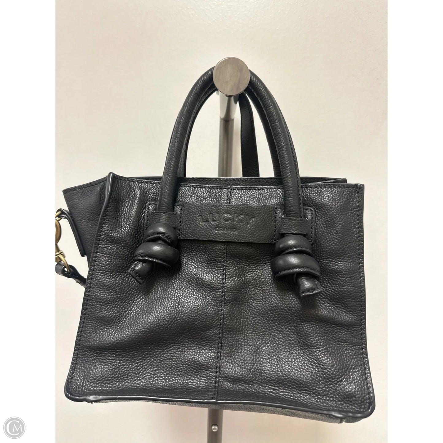 Handbag Leather By Lucky Brand, Size: Small