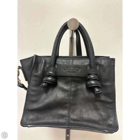 Handbag Leather By Lucky Brand, Size: Small