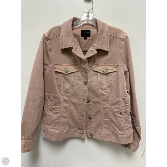 Jacket Denim By Liverpool In Pink, Size: L
