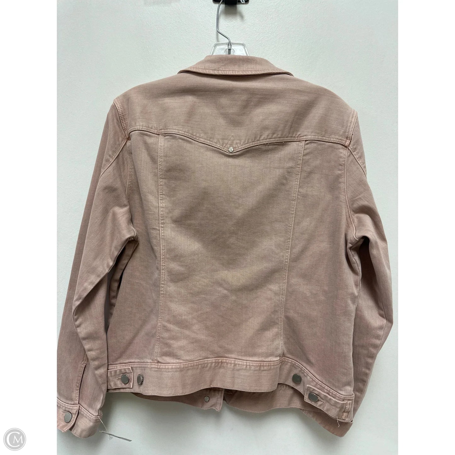 Jacket Denim By Liverpool In Pink, Size: L