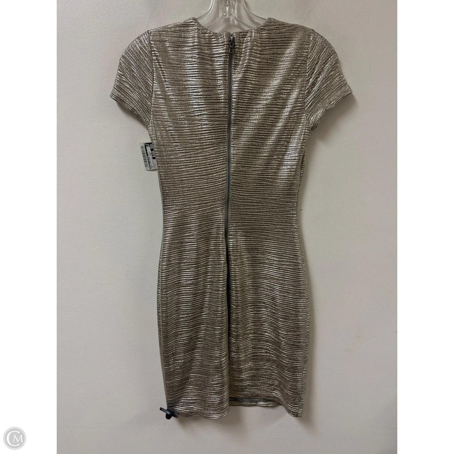 Dress Designer By Alice + Olivia In Gold, Size: 0