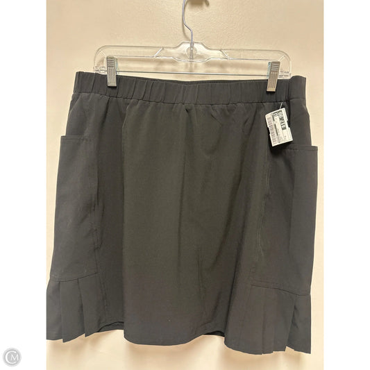 Athletic Skort By Chicos In Black, Size: M