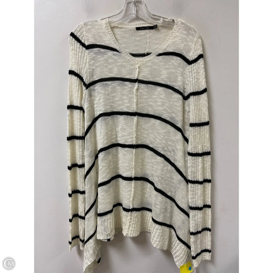 Tunic Long Sleeve By Doe & Rae In Cream, Size: L