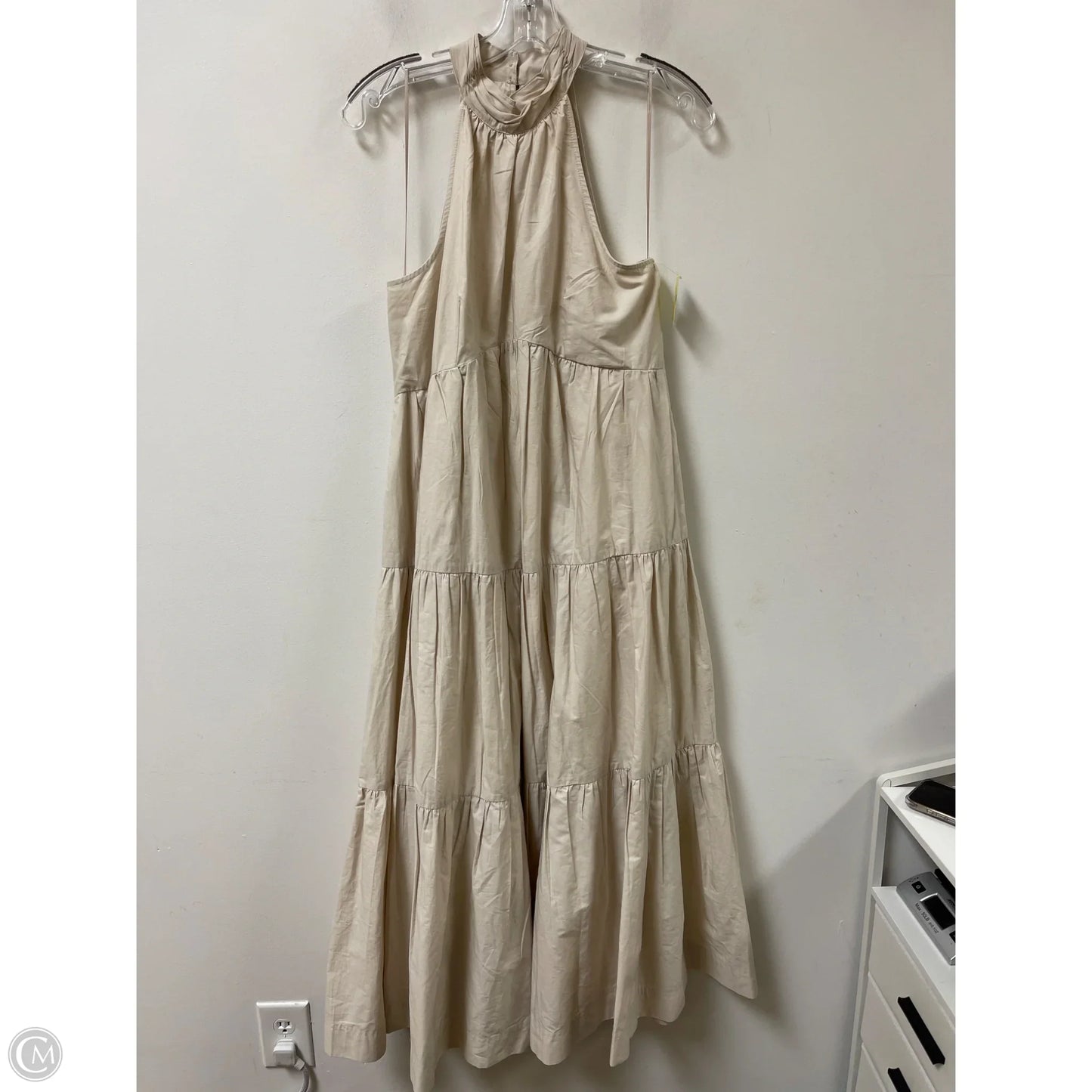 Dress Casual Maxi By Maeve In Cream, Size: S