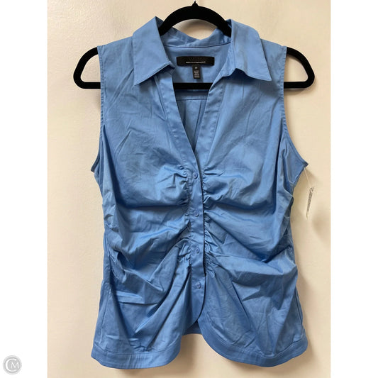 Top Sleeveless By White House Black Market In Blue, Size: M
