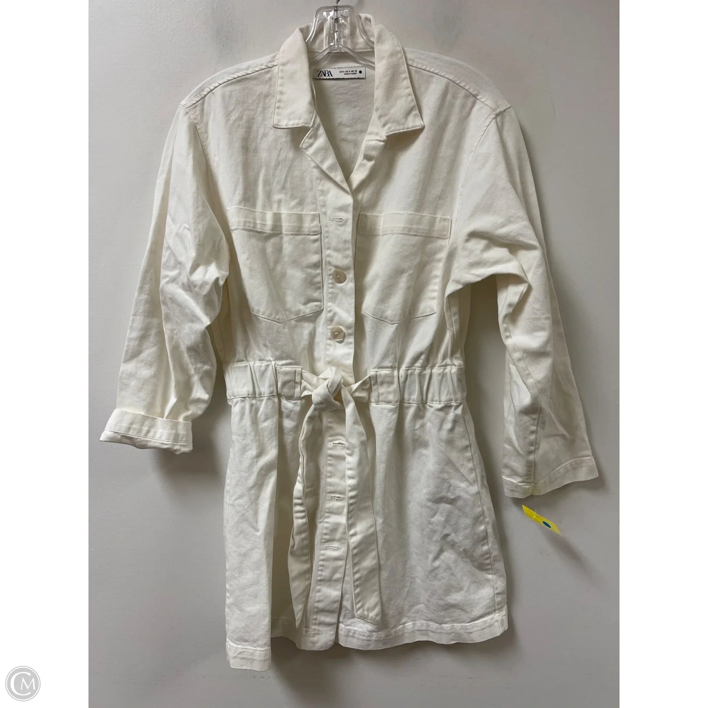 Dress Casual Short By Zara In White, Size: S