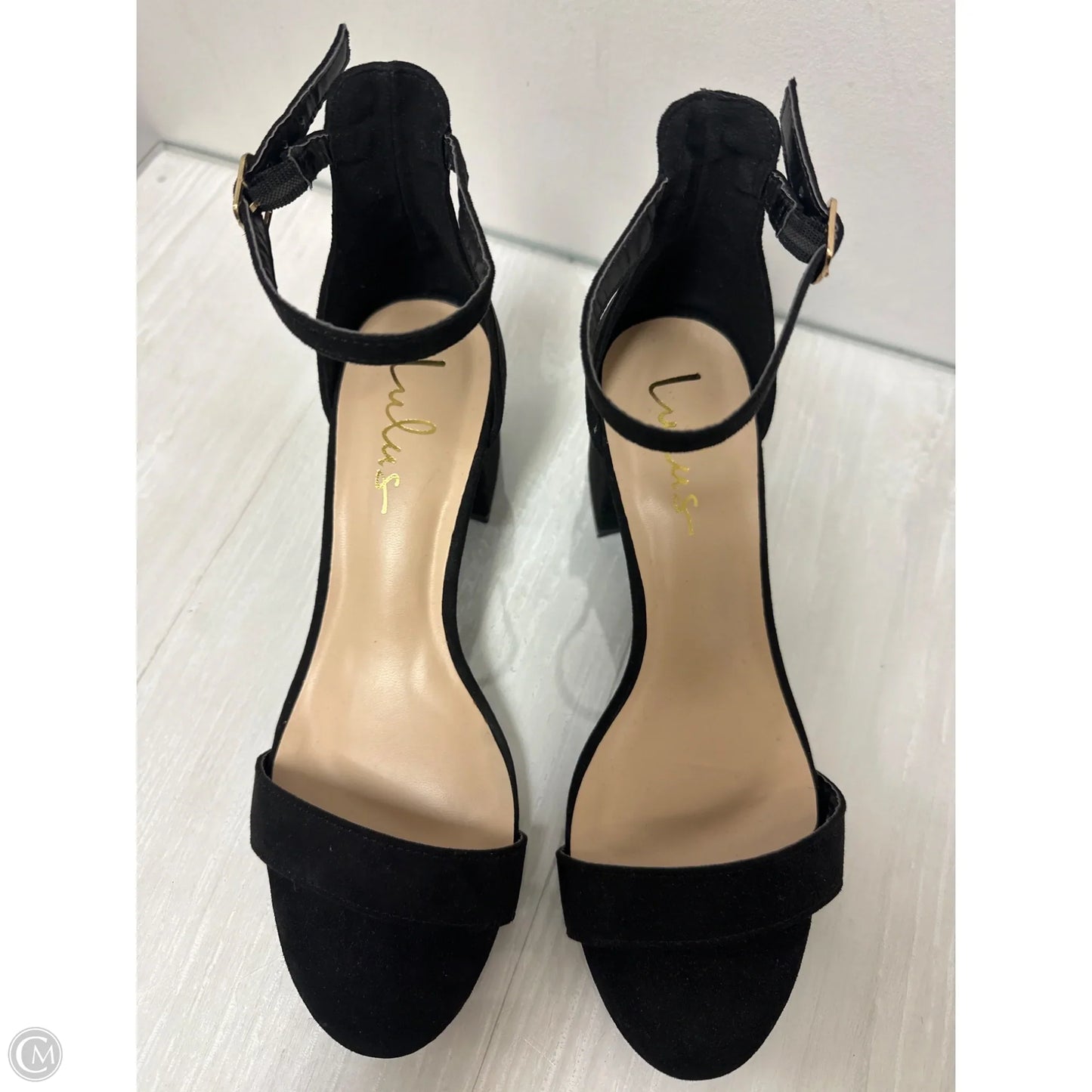 Shoes Heels Block By Lulus In Black, Size: 9