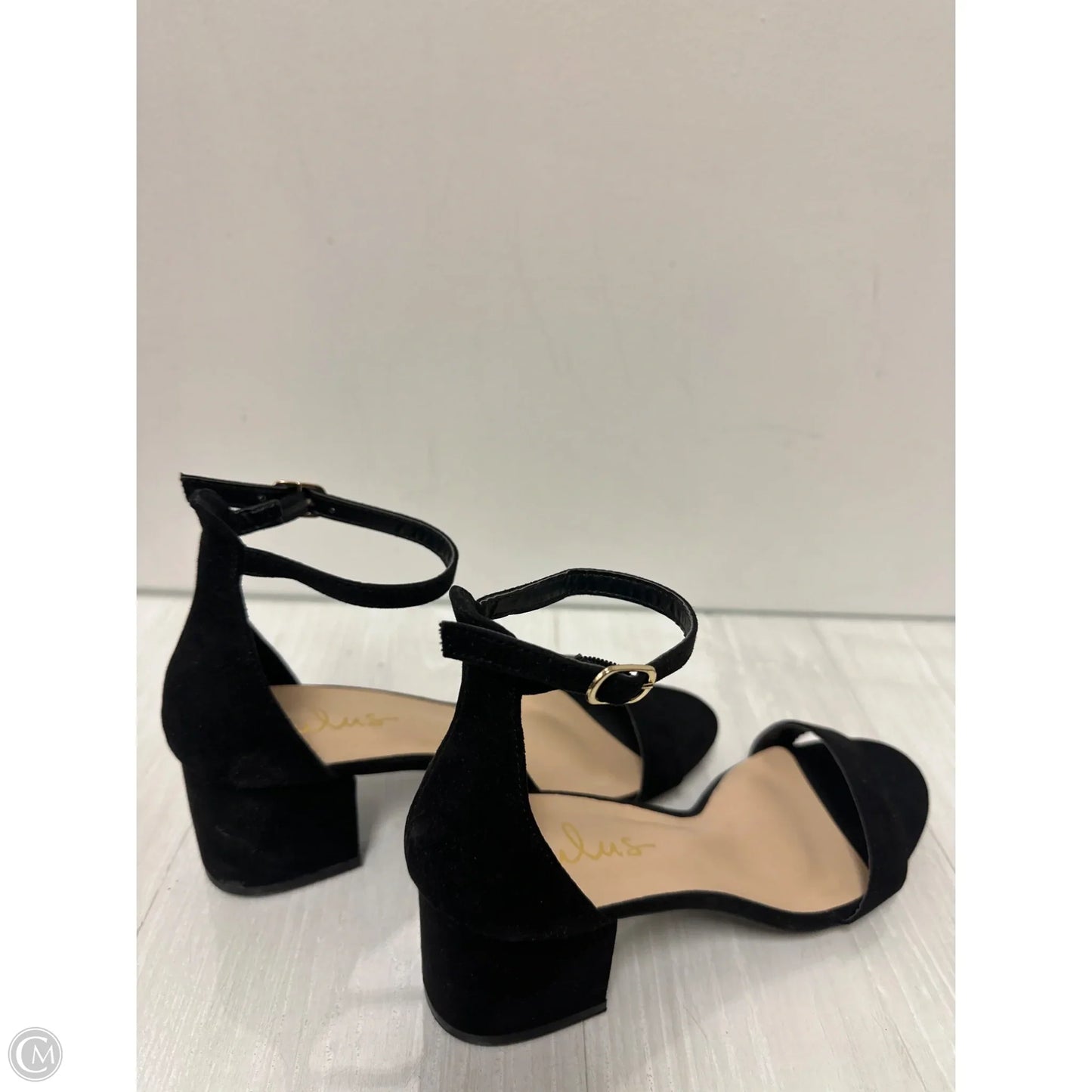 Shoes Heels Block By Lulus In Black, Size: 9