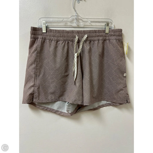 Athletic Shorts By Marika In Tan, Size: M