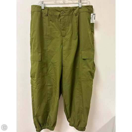 Pants Cargo & Utility By Future Collective In Green, Size: M