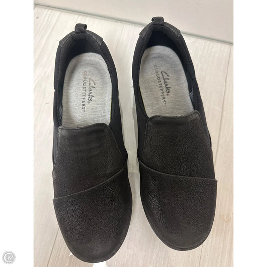 Shoes Flats By Clarks In Black, Size: 6.5