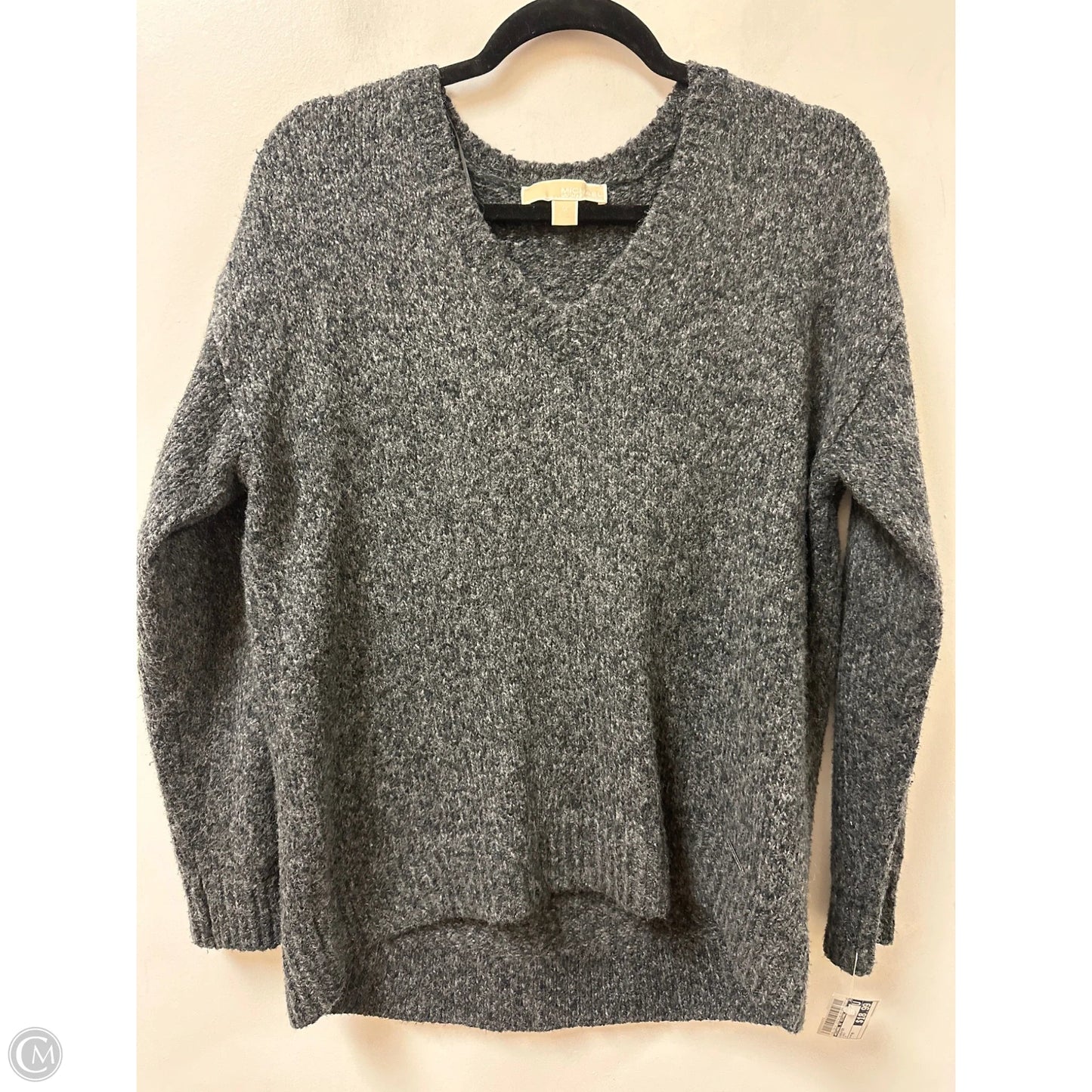 Sweater By Michael By Michael Kors In Grey, Size: M