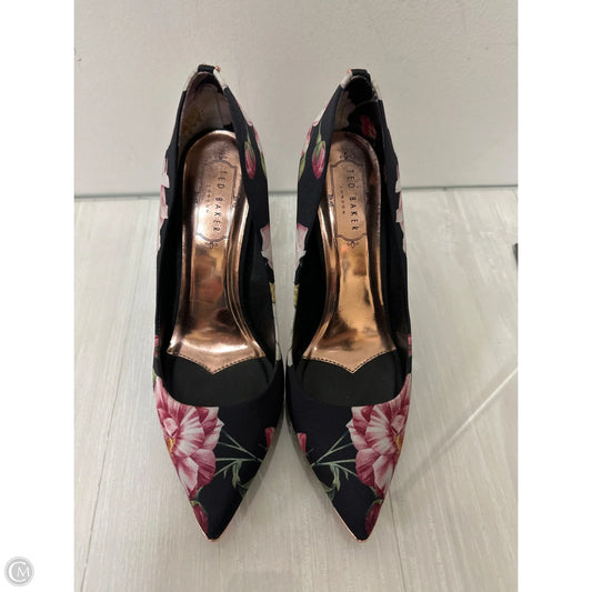 Shoes Heels Stiletto By Ted Baker In Floral Print, Size: 7