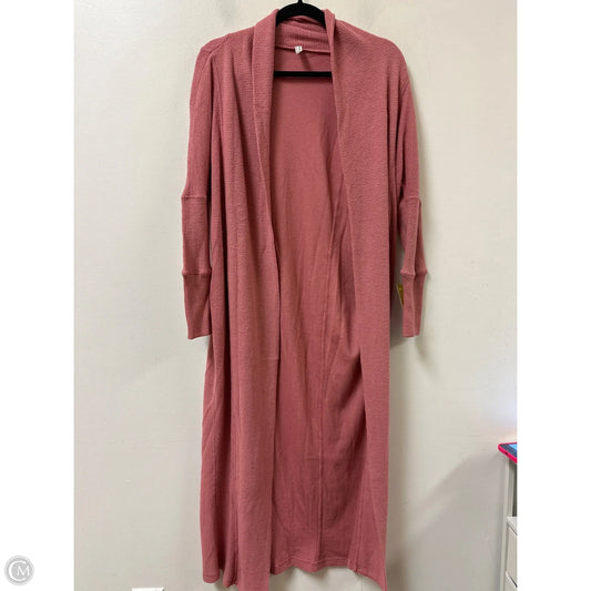 Sweater Cardigan By Free People In Pink, Size: S