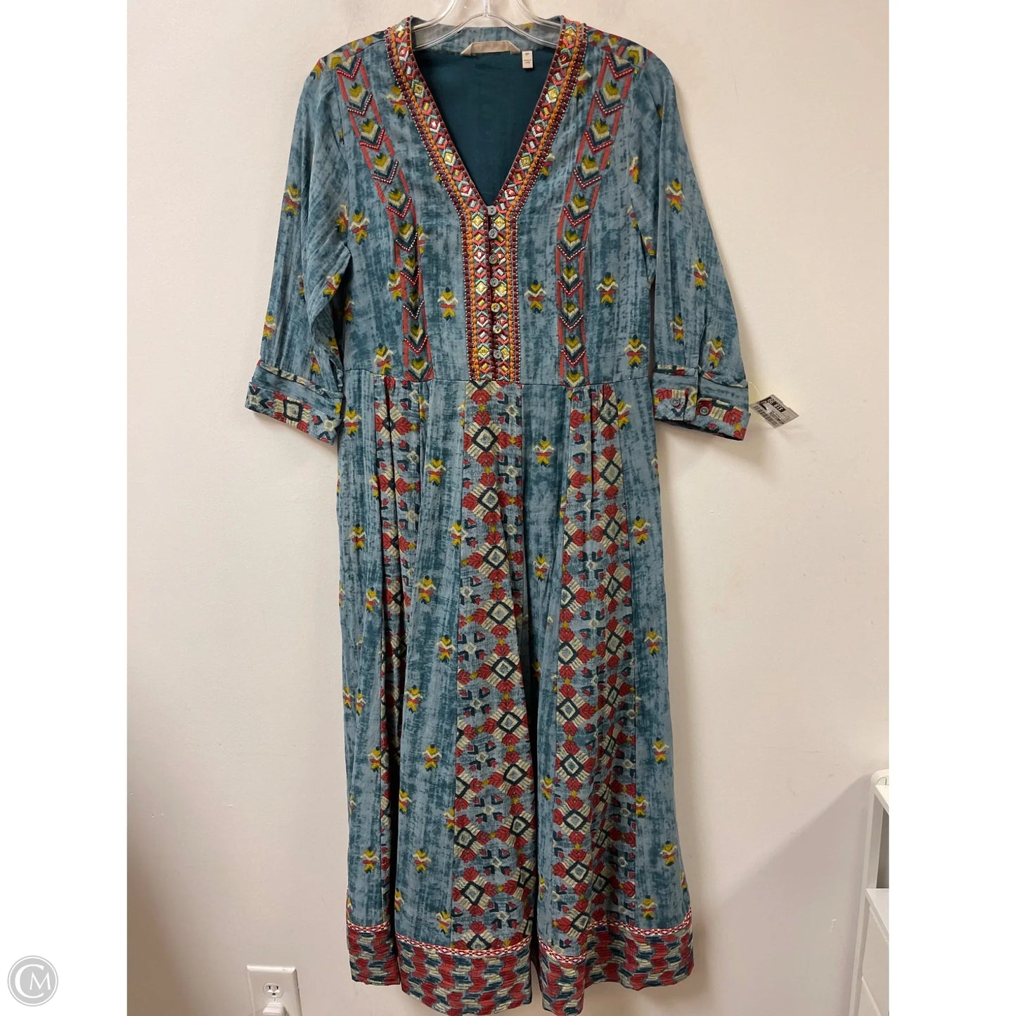 Dress Casual Maxi By Soft Surroundings In Blue, Size: S