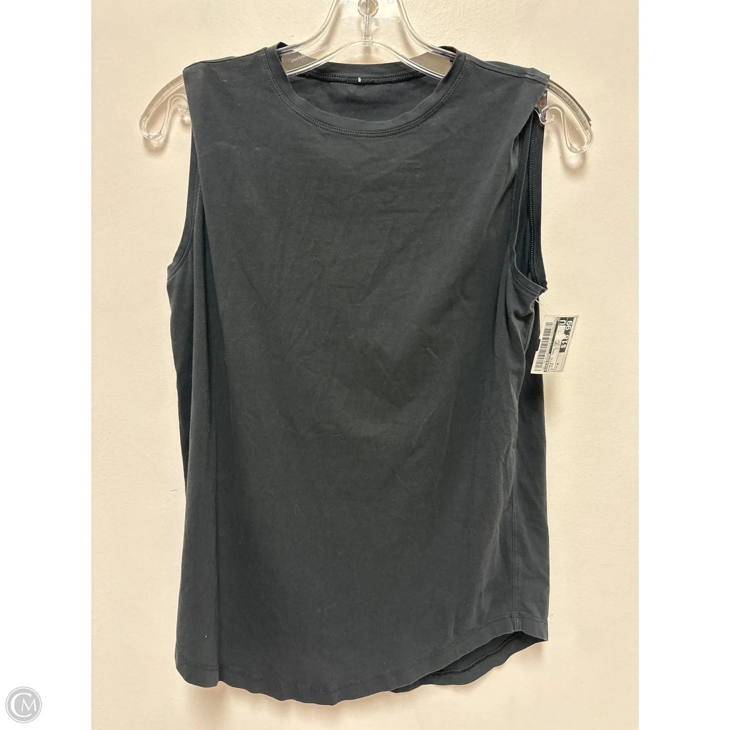 Athletic Tank Top By Lululemon In Black, Size: M