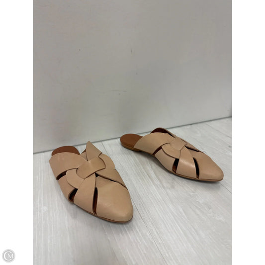 Sandals Flats By Pilcro In Tan, Size: 6.5