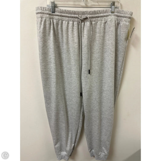 Pants Lounge By Clothes Mentor In Grey, Size: 2x