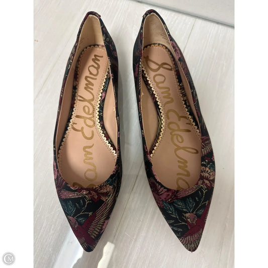 Shoes Flats By Sam Edelman In Floral Print, Size: 6.5