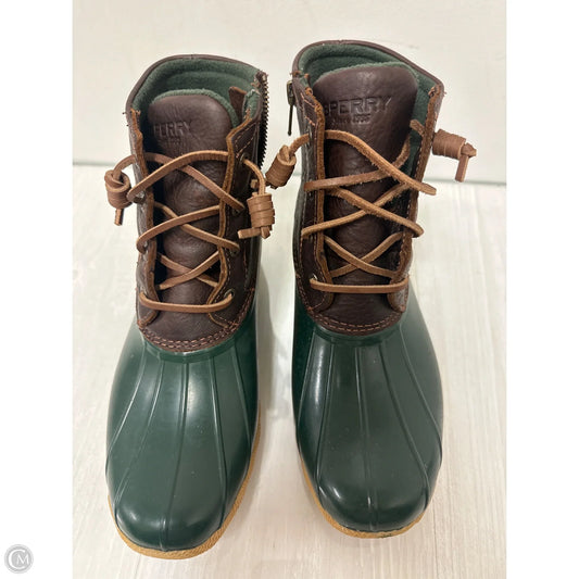 Boots Hiking By Sperry In Green, Size: 7