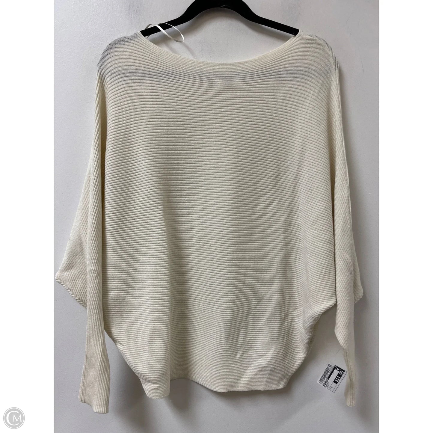 Sweater By Philosophy In Cream, Size: M