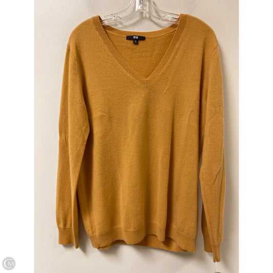 Sweater By Uniqlo In Yellow, Size: Xl