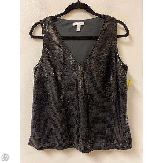 Top Sleeveless By Nine West In Black, Size: M