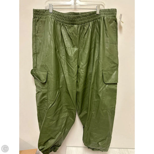 Pants Cargo & Utility By Eloquii In Green, Size: 24