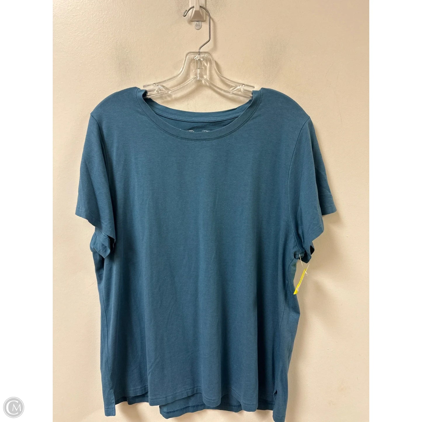 Top Short Sleeve By Clothes Mentor In Blue, Size: Xl