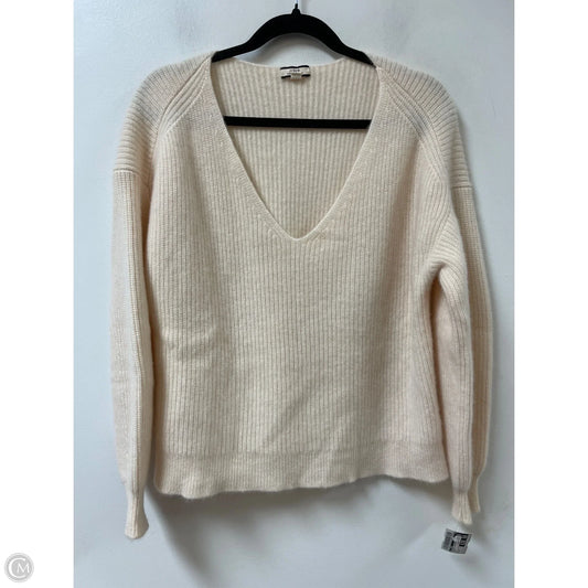 Sweater Cashmere By J. Crew In Cream, Size: M