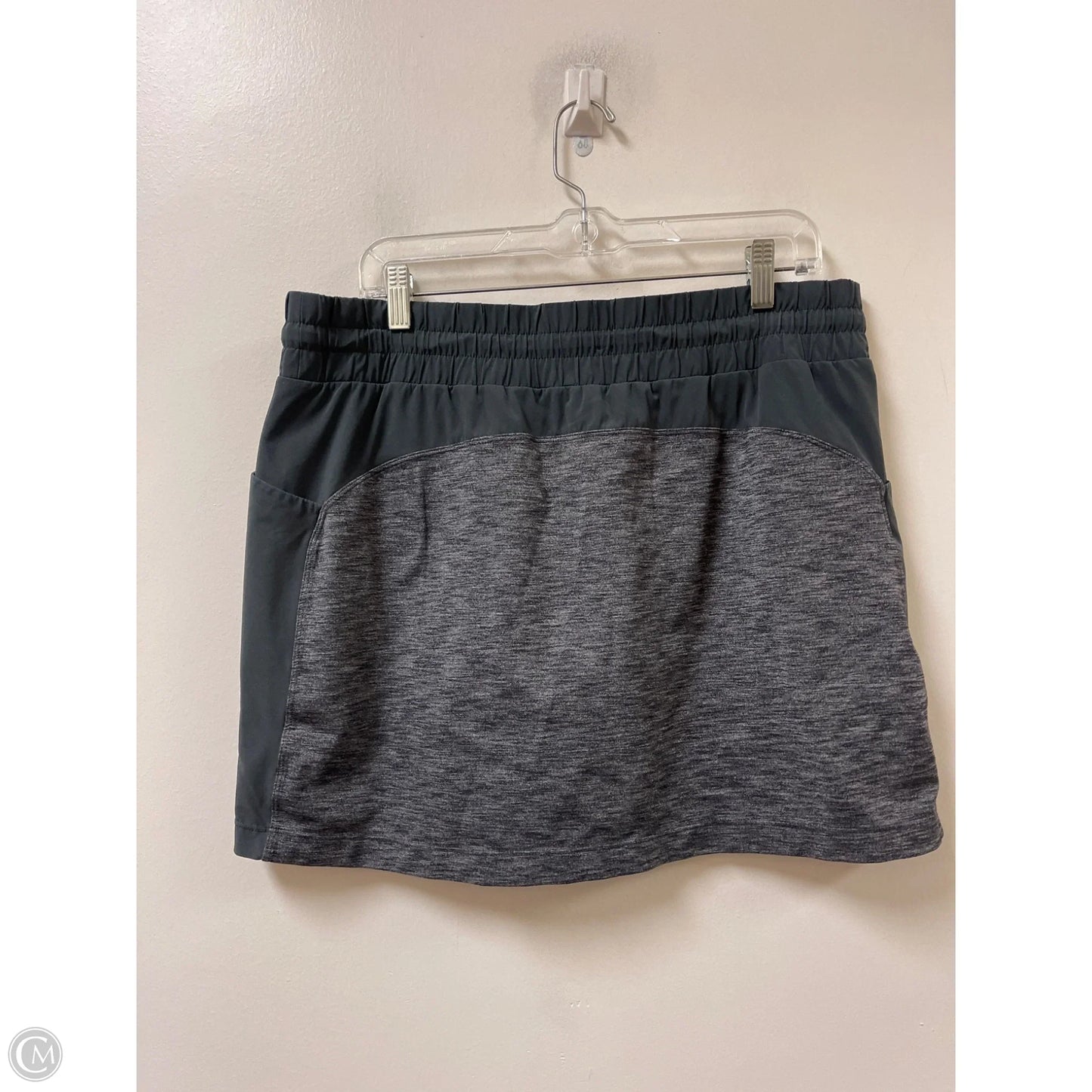 Athletic Skort By Athleta In Grey, Size: L