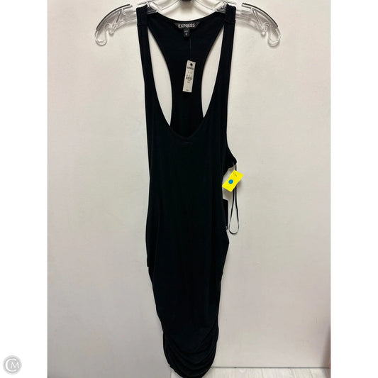 Dress Casual Midi By Express In Black, Size: M