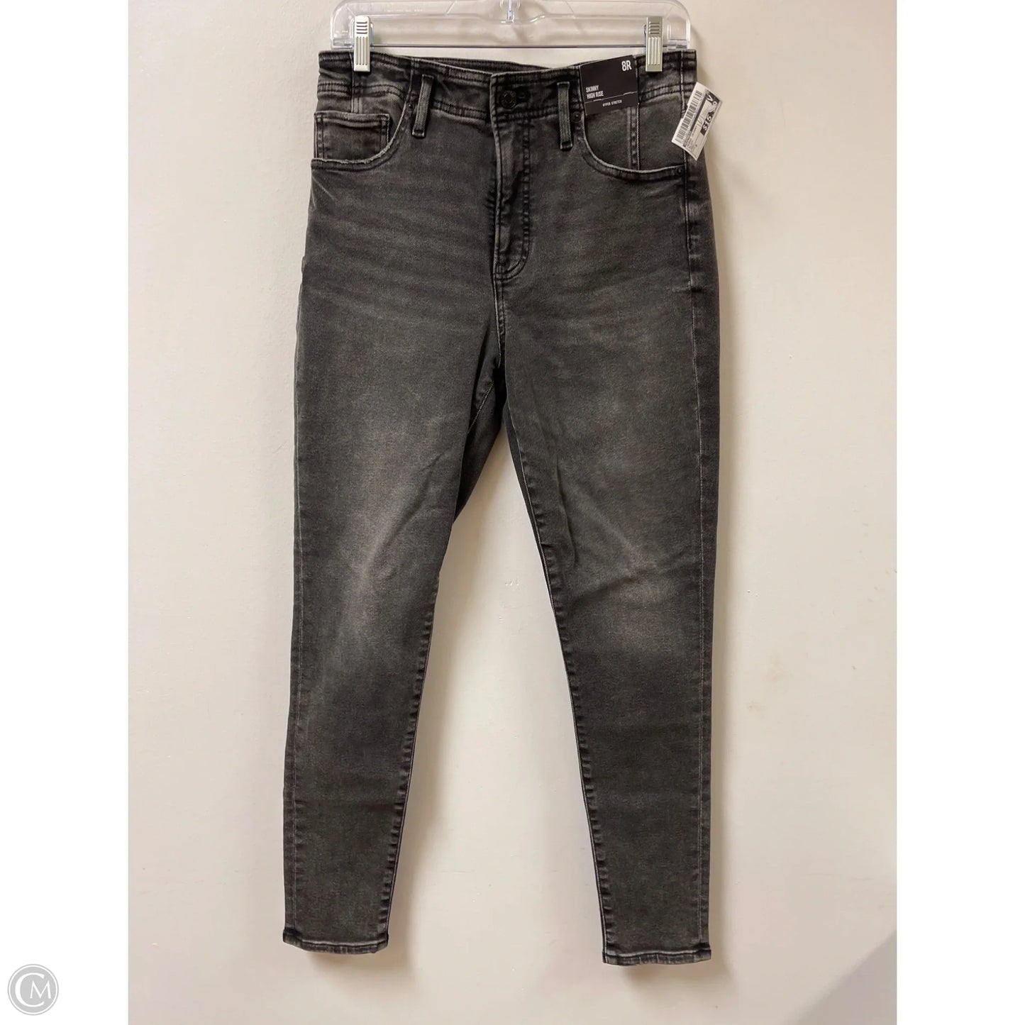 Jeans Skinny By Express In Black, Size: 8