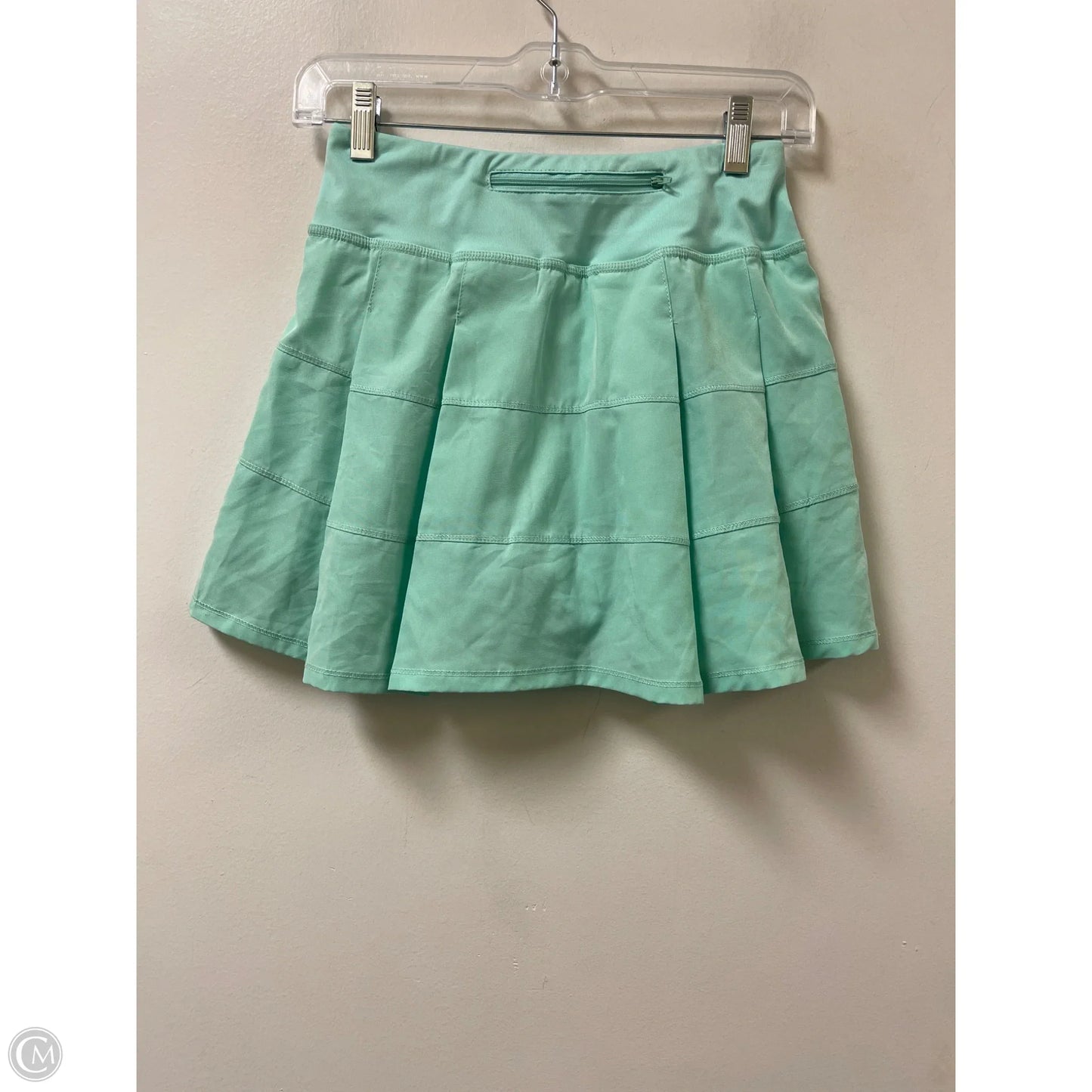 Athletic Skort By Clothes Mentor In Green, Size: Xs
