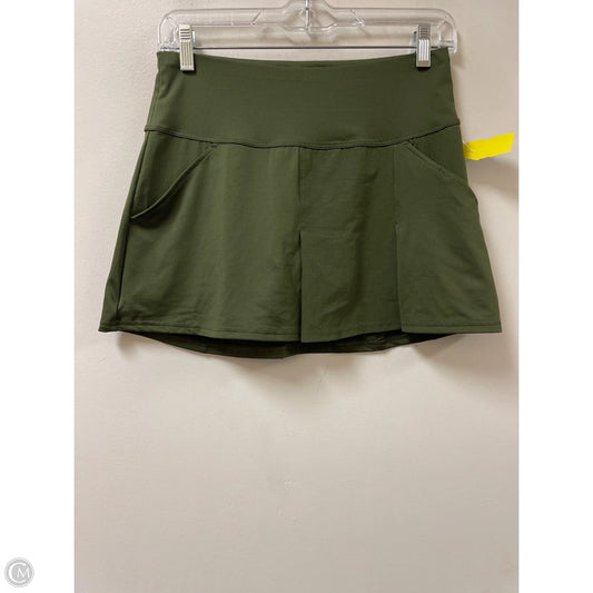 Athletic Skort By Clothes Mentor In Green, Size: Xs
