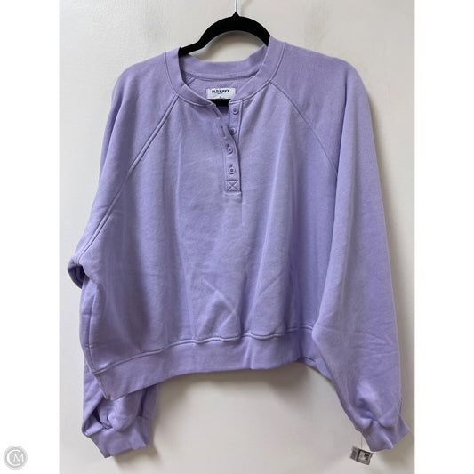 Sweater By Old Navy In Purple, Size: Xl